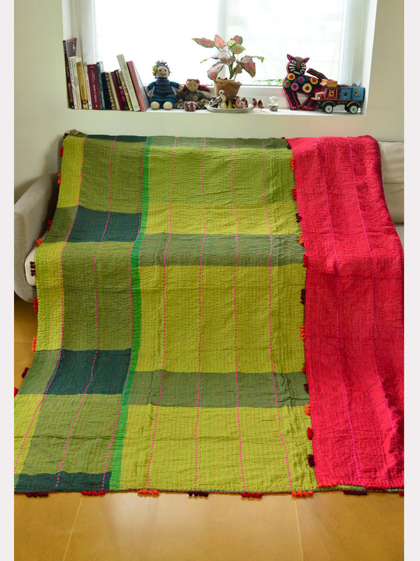 REVERSIBLE HANDMADE KANTHA 023
