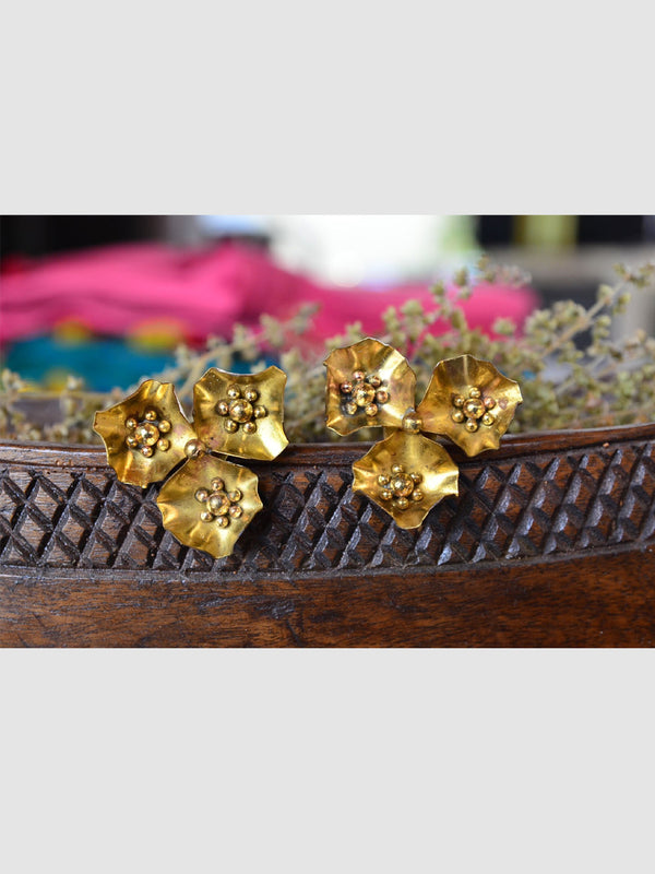 BR HAND BEATEN BRASS JEWELLERY 06