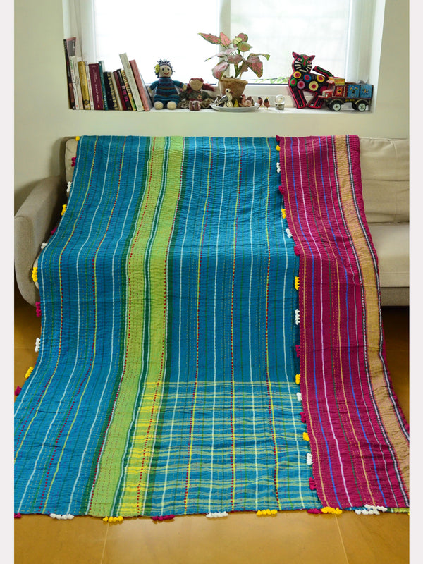 REVERSIBLE HANDMADE KANTHA 011
