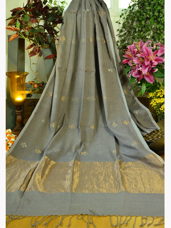 NOIL JARI BUTI SAREE 01
