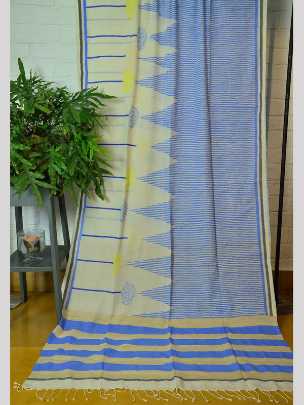 PRINT SILK COTTON SAREE 15