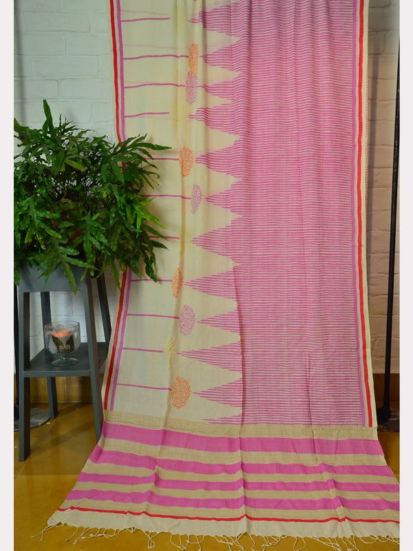 PRINT SILK COTTON SAREE 16