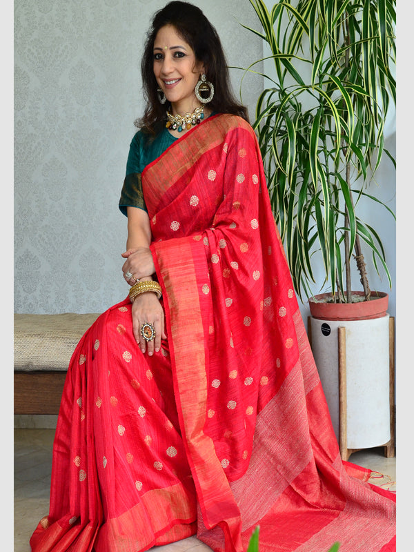 MEKHLA ALV BUTI SAREE