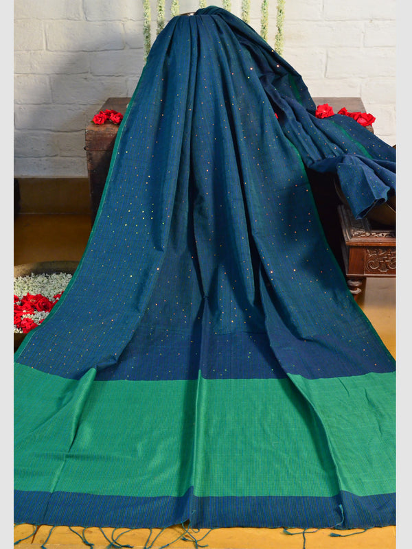 SEQUIN BOUGAINVILLEA SAREE 05