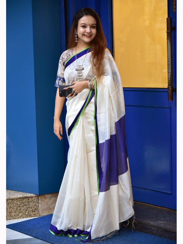 SILK SATIN SAREE