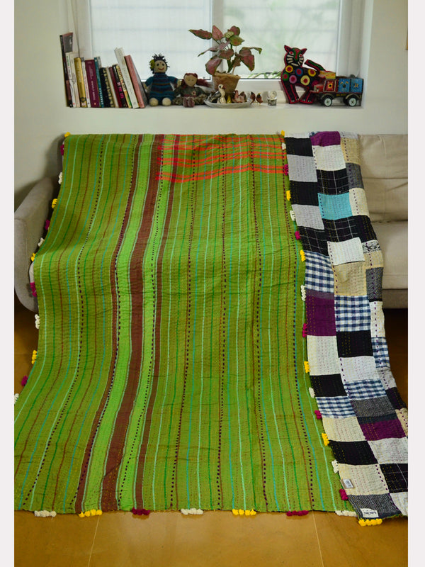 REVERSIBLE HANDMADE KANTHA 003