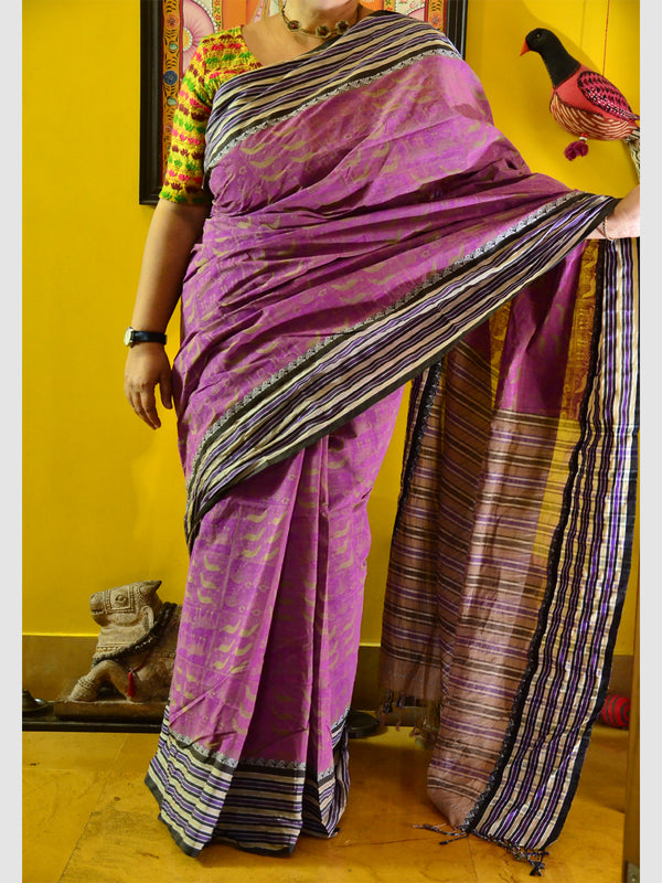 PRINT TUSSAR KALKA SAREE