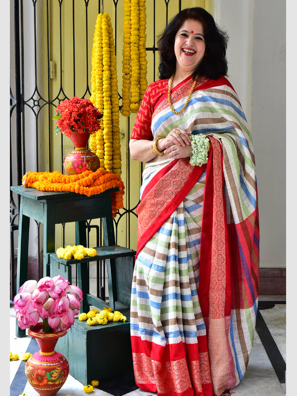 CUTSHUT STP NAKSHA SAREE