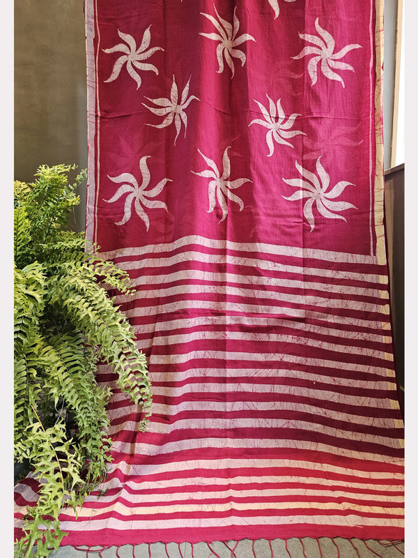 BATIK KORA SAREE 01