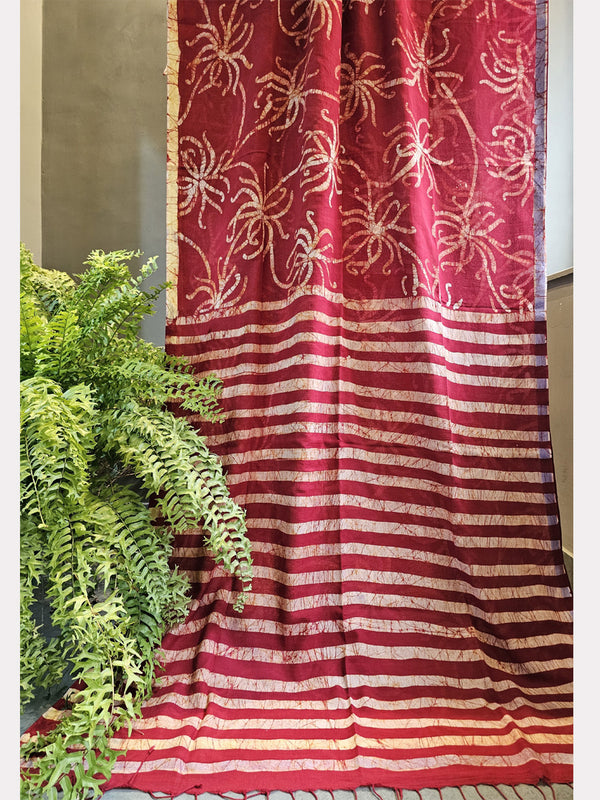 BATIK KORA SAREE 03