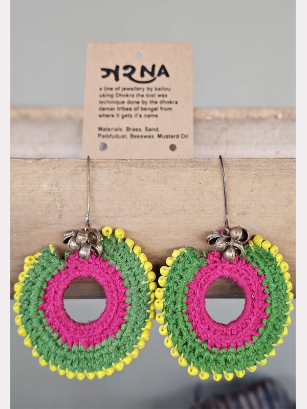 CROCHET EARRING 07