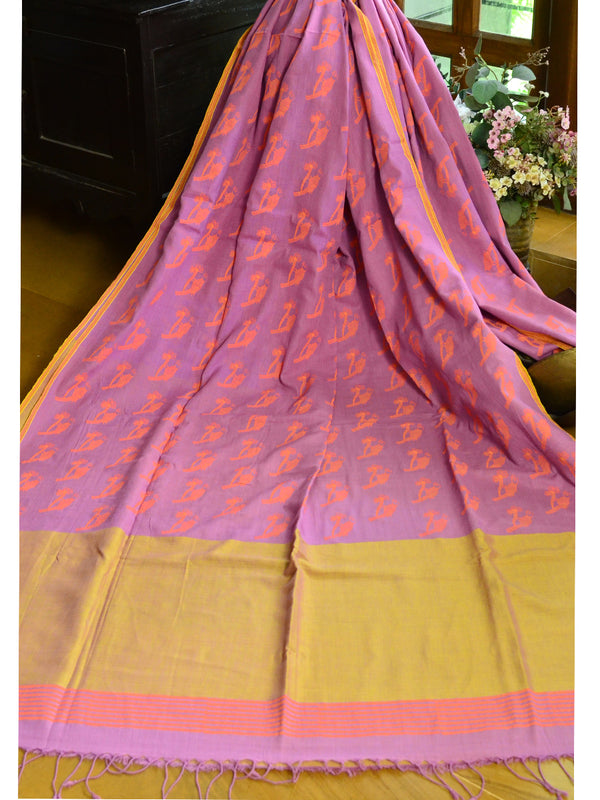 TIA (PRINT CHECK SAREE) 01