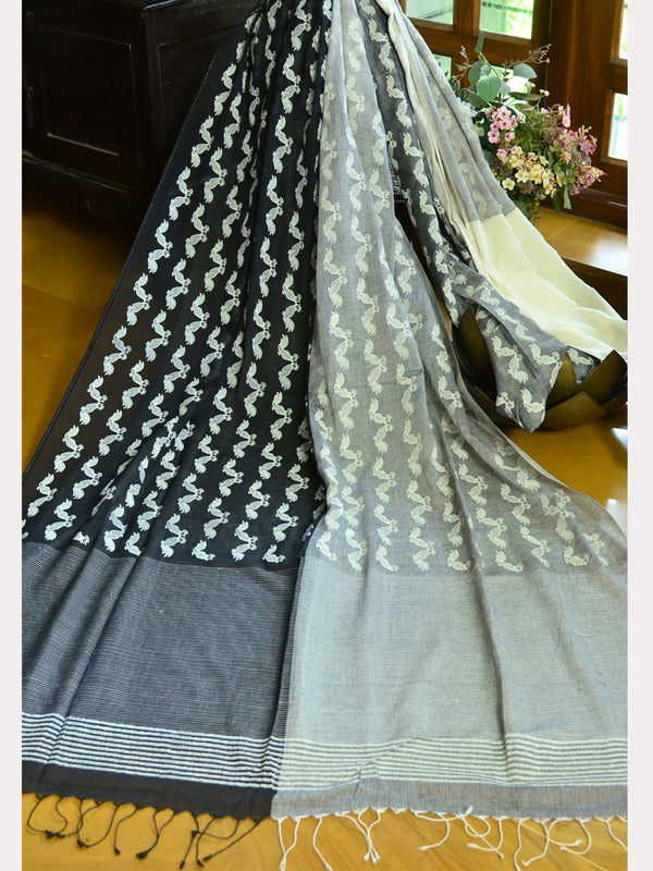 TWIN COCK (PRINT LAMA SAREE) 06