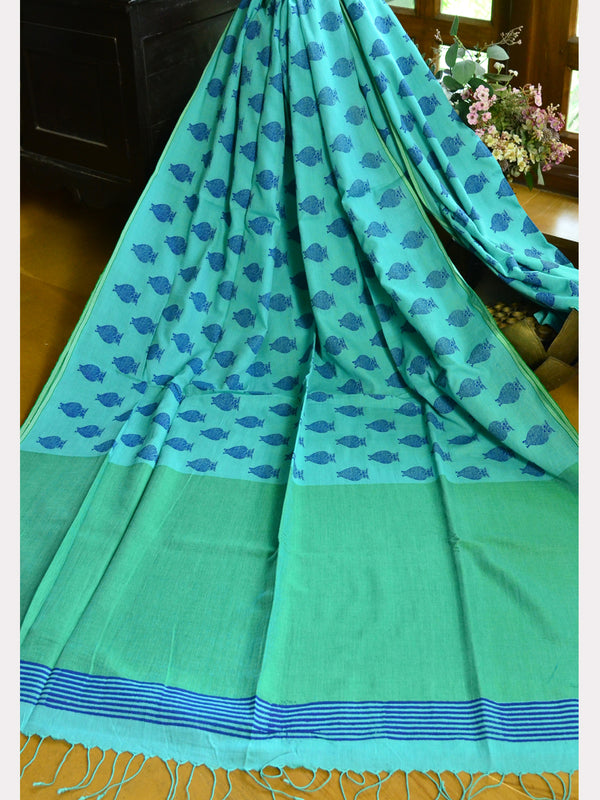 PECHANI (PRINT CHECK SAREE) 10