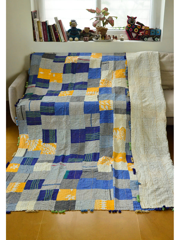 REVERSIBLE HANDMADE KANTHA 013