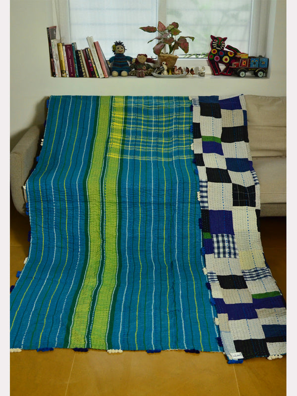 REVERSIBLE HANDMADE KANTHA 014