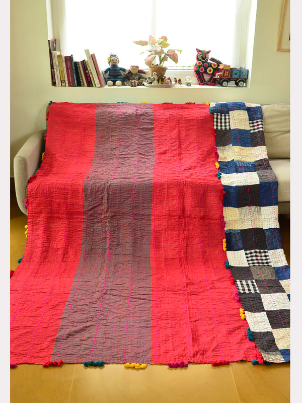 REVERSIBLE HANDMADE KANTHA 007