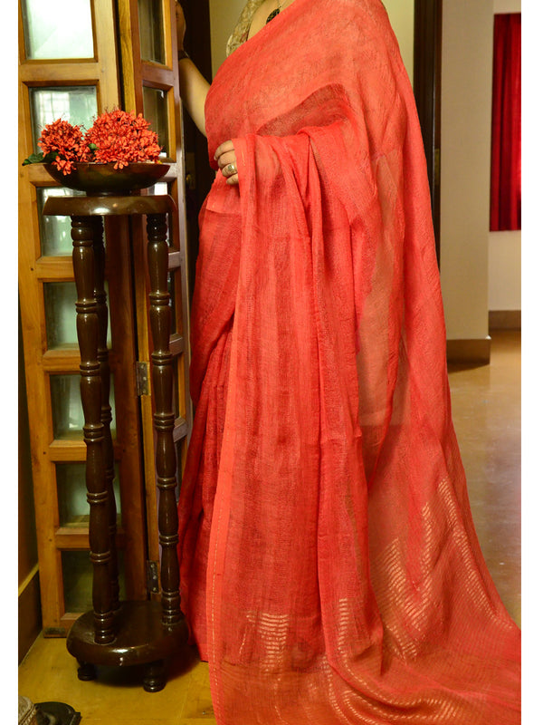 LINEN MOCK ST SAREE 08