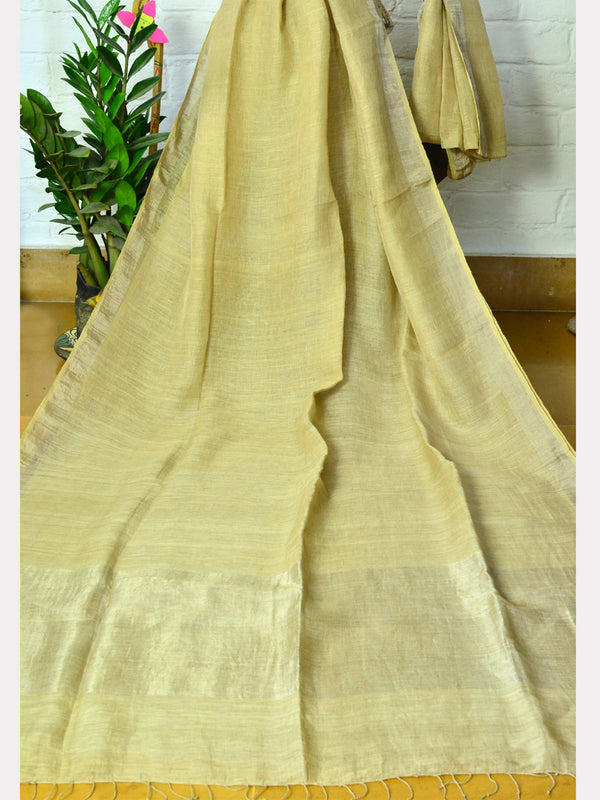 FINE LINEN SAREE 05
