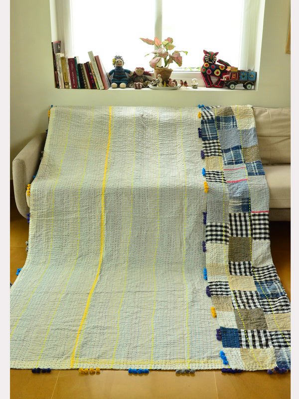REVERSIBLE HANDMADE KANTHA 008