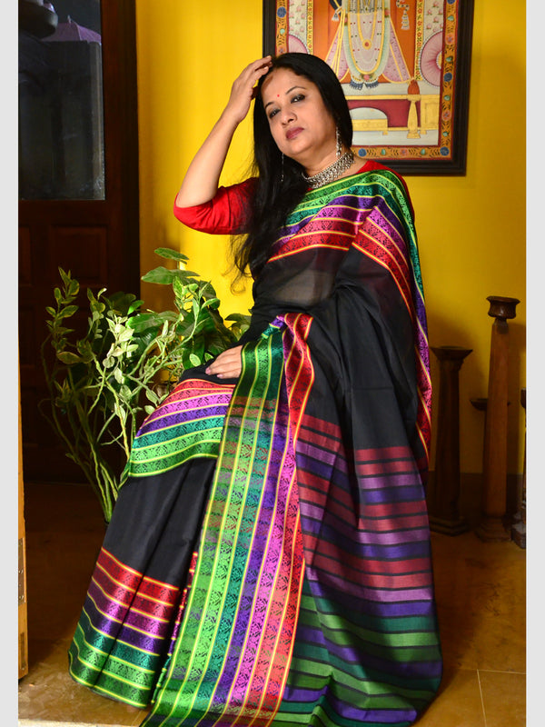 COTTON RAINBOW SAREE