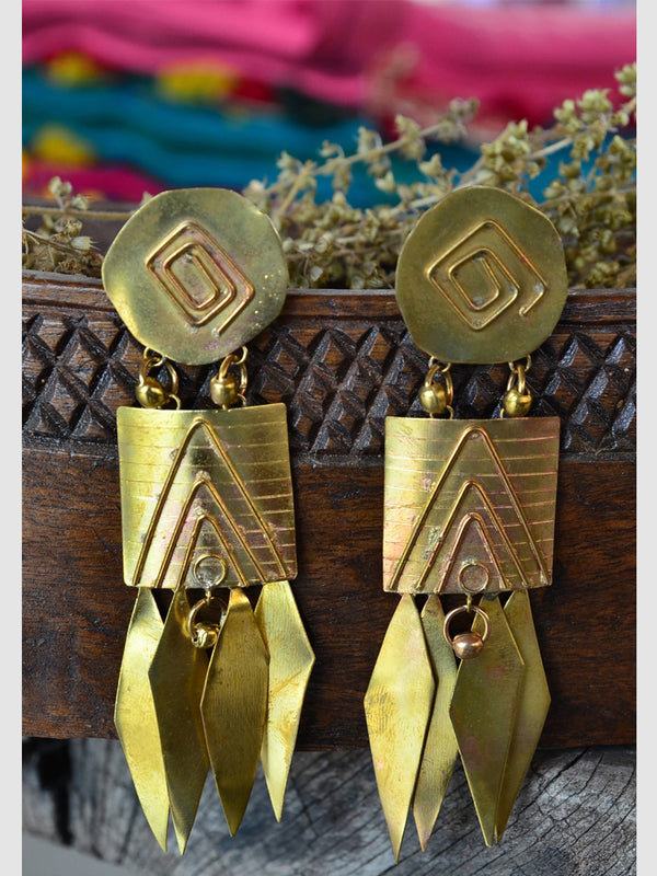 BR HAND BEATEN BRASS JEWELLERY 16
