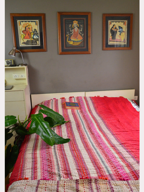 REVERSIBLE HANDMADE KANTHA 08