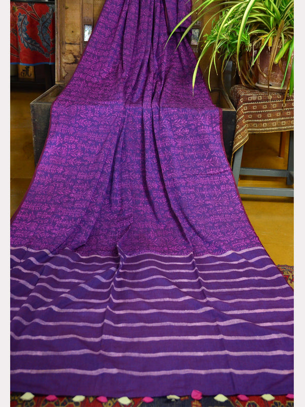 PRINT KAPAS SAREE 02
