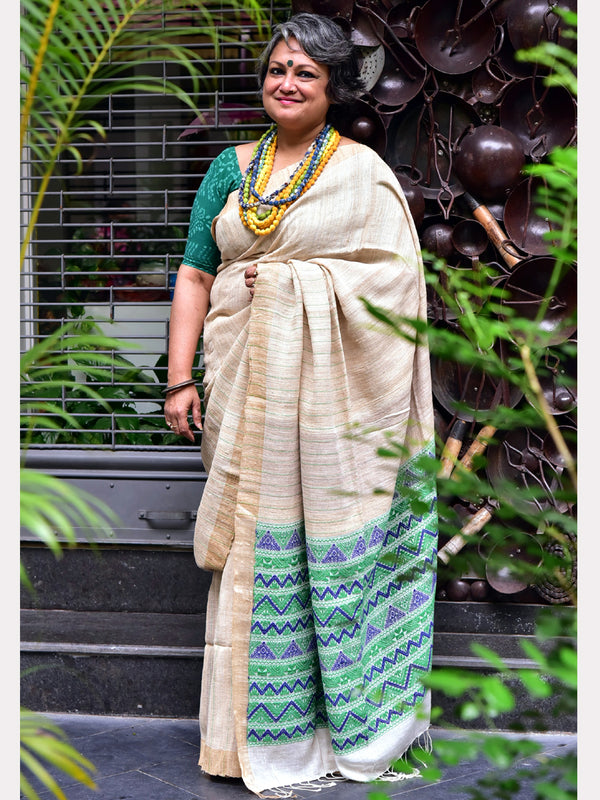 JAQ GICHA ANCHOL SAREE 01