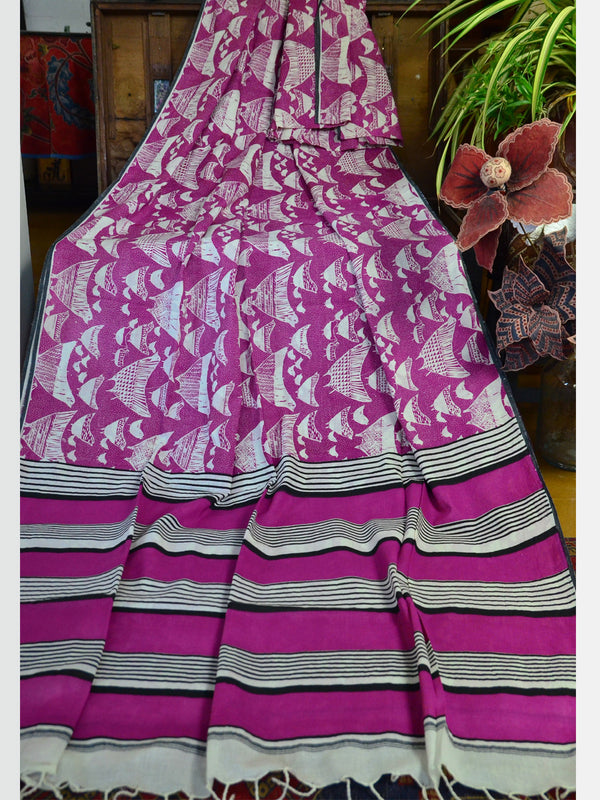PRINT RARH SAREE 08