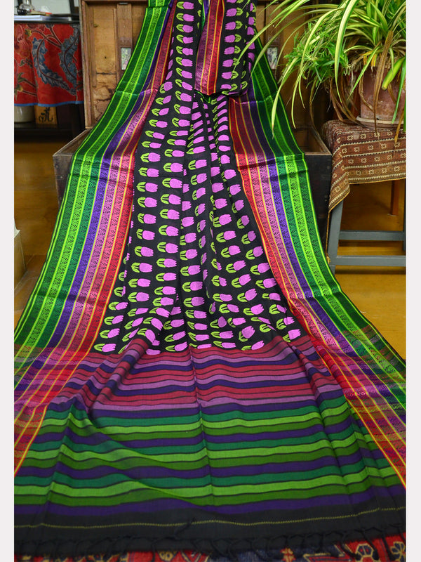 PRINT RAINBOW SAREE