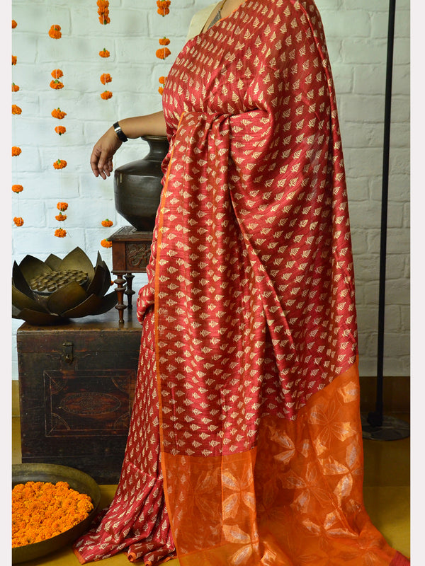 PRINT JARI JUI SAREE