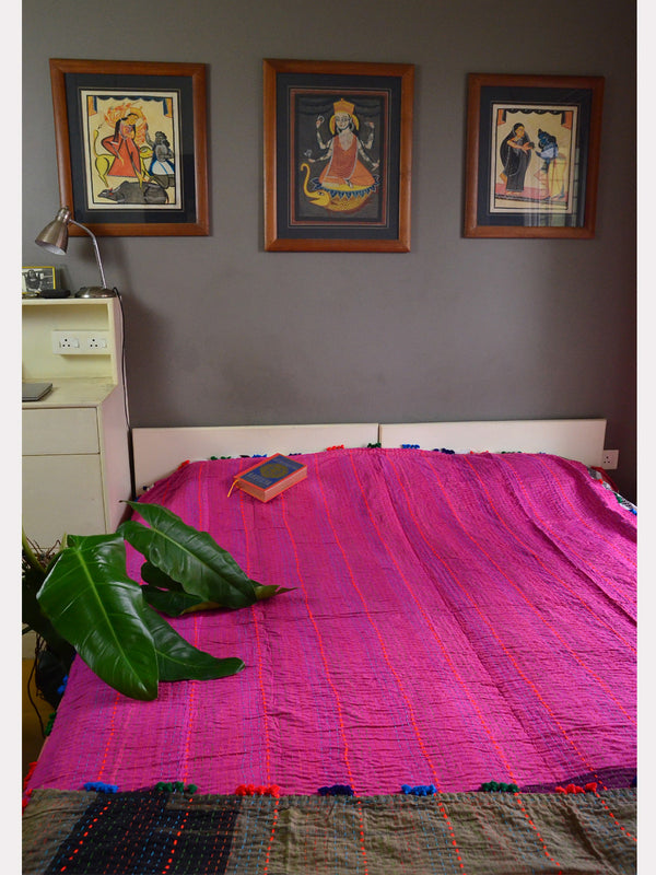 REVERSIBLE HANDMADE KANTHA 07