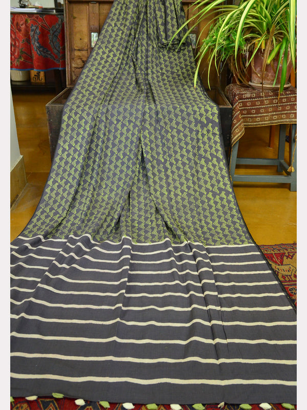 PRINT KAPAS SAREE 05