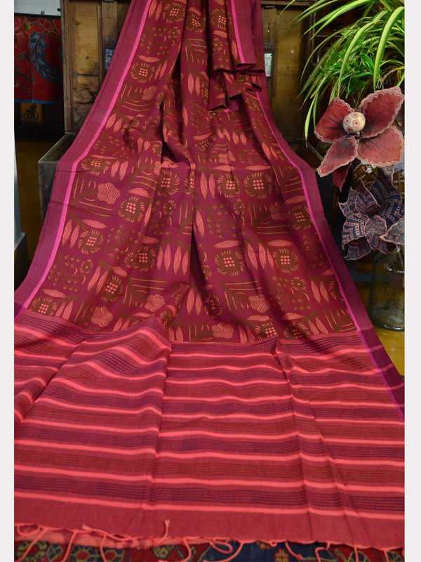 PRINT ABIR SAREE 01