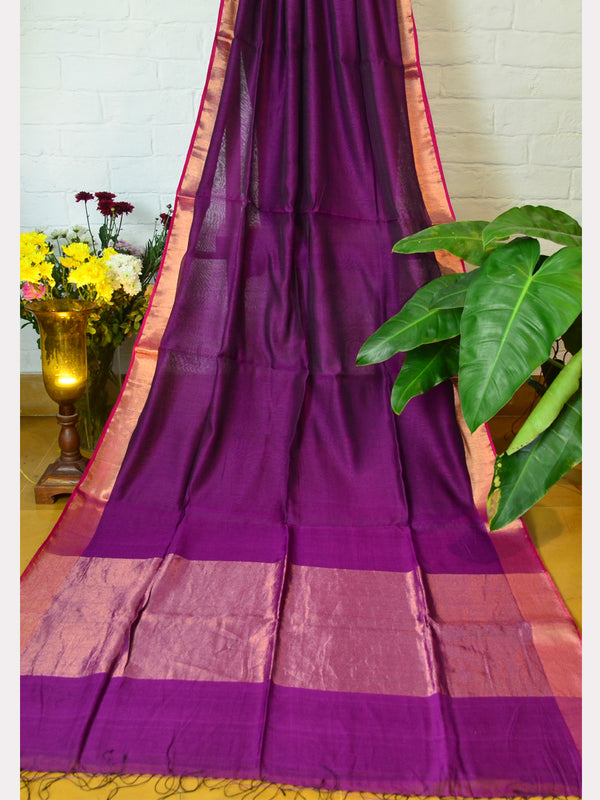TISSUE BORDER SAREE 02