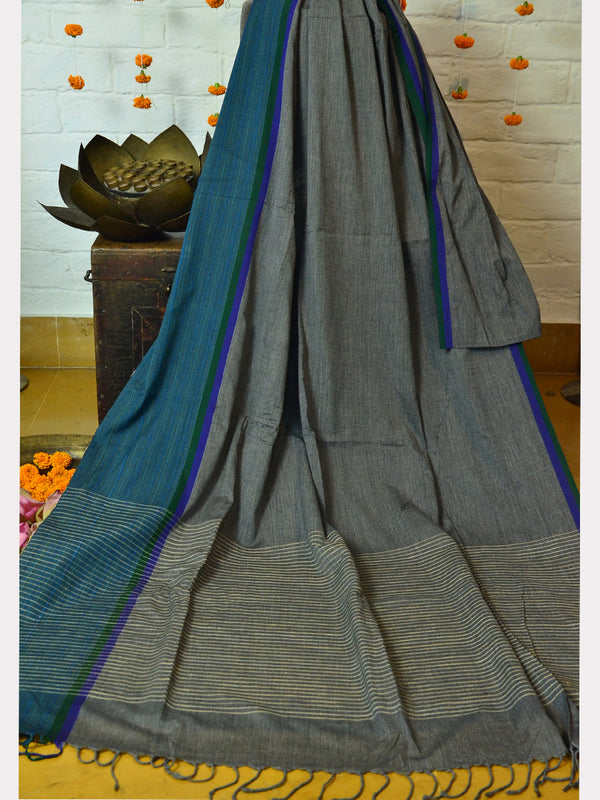 GHATA BORDER TWISTED SAREE 01