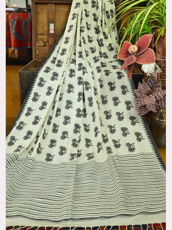 PRINT KORA SAREE 02