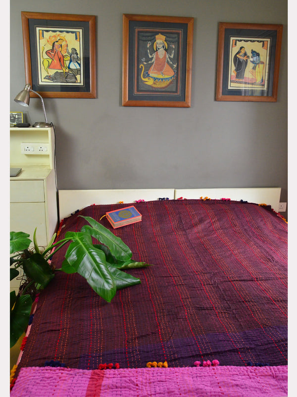 REVERSIBLE HANDMADE KANTHA 04