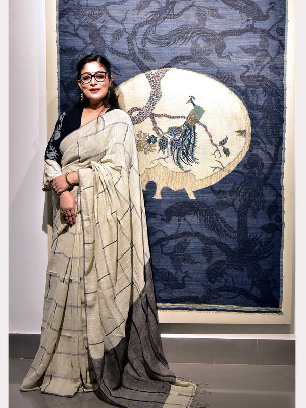 NAT DYE BRICK SAREE