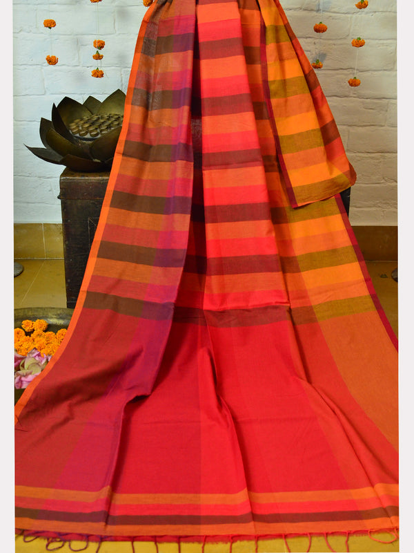 CHECK SAREE 07