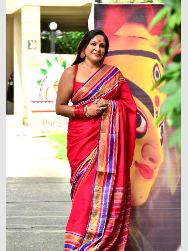 COTTON SHIMUL SAREE