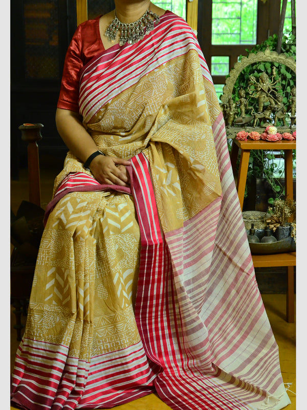 PRINT TERCHI SAREE