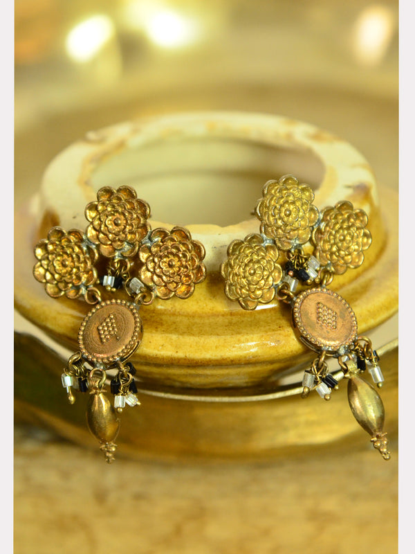 HAND BEATEN BRASS JEWELLERY 03