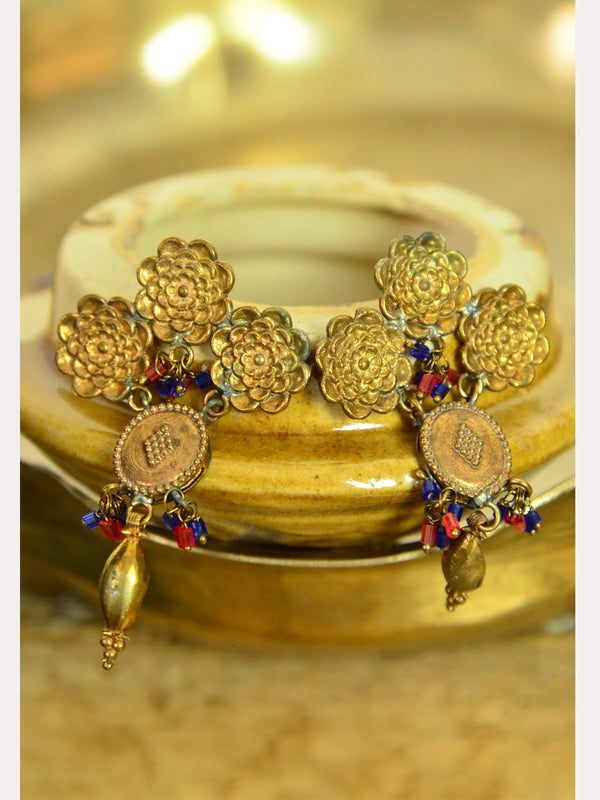 HAND BEATEN BRASS JEWELLERY 06