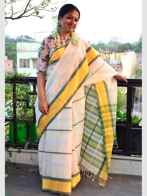 COTTON ALV KALKA SAREE