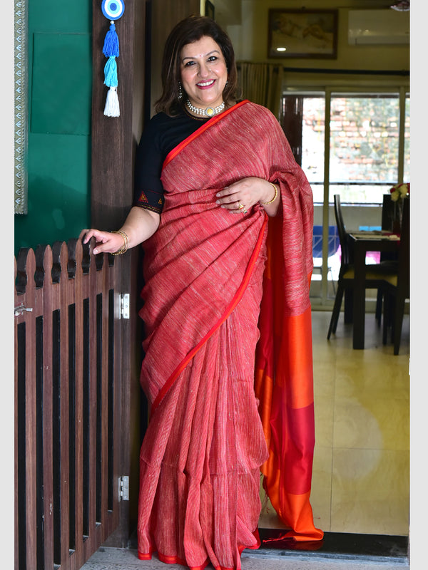CREPE KANTHA SAREE 01