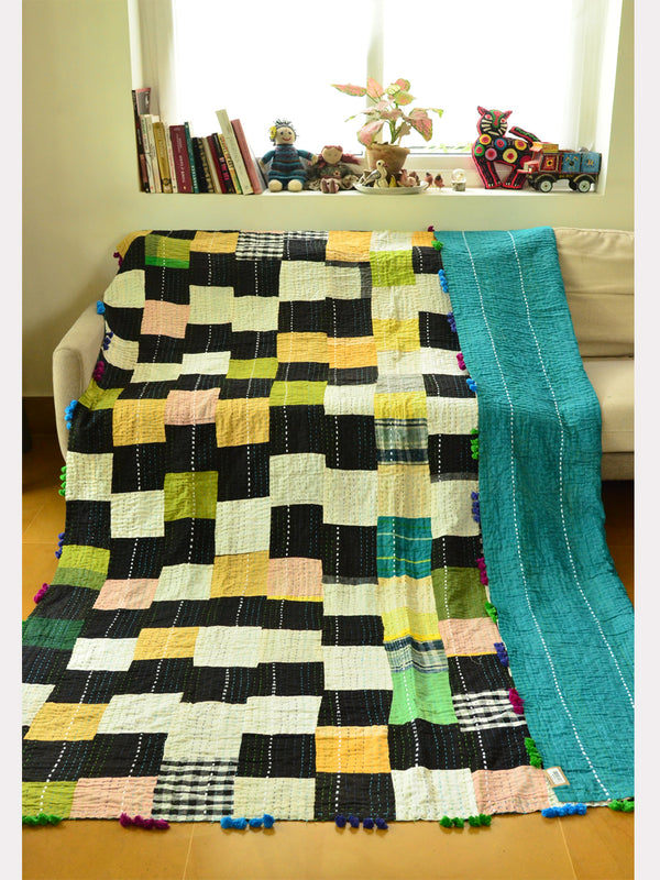 REVERSIBLE HANDMADE KANTHA 001