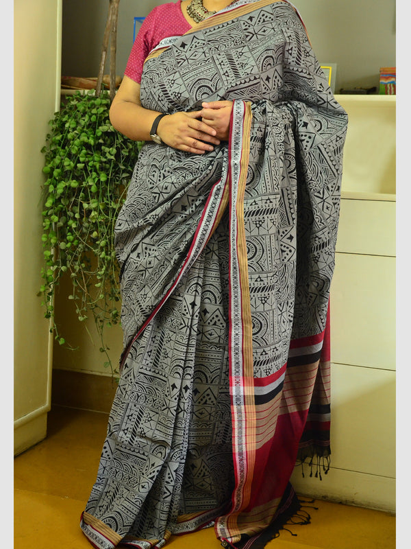 PRINT CHABI SAREE