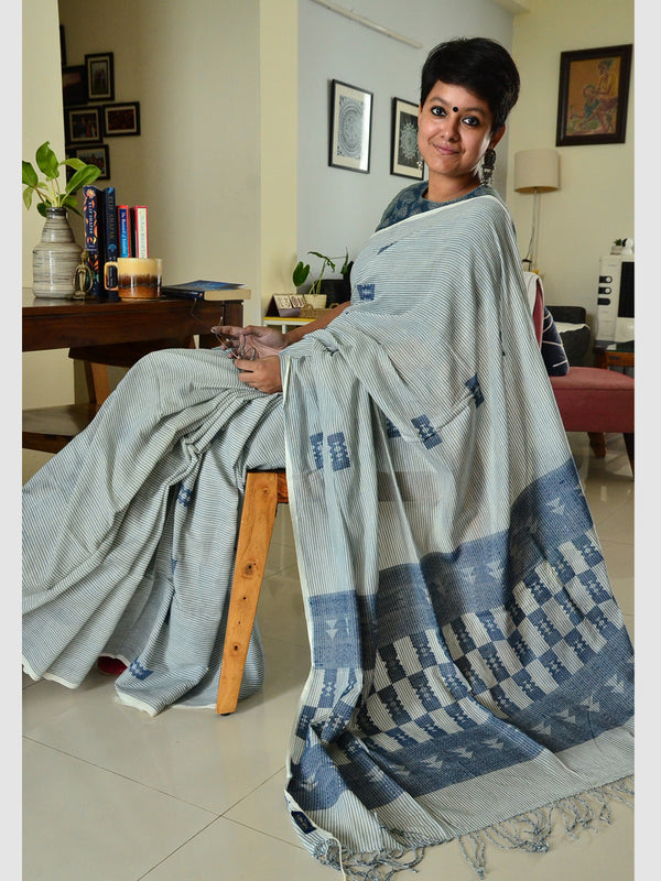 NATURAL DYE ADIRE2 SAREE